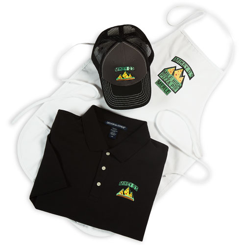 Embroidery on promotional products